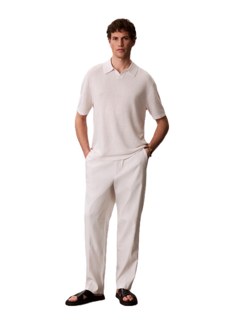 Playera tipo polo Linen para hombre 2