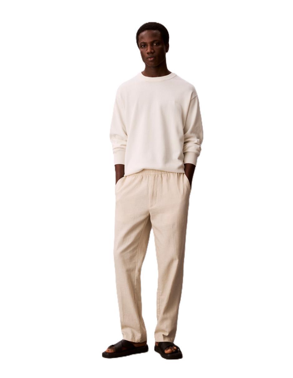 Pantalón recto de lino para hombre 2