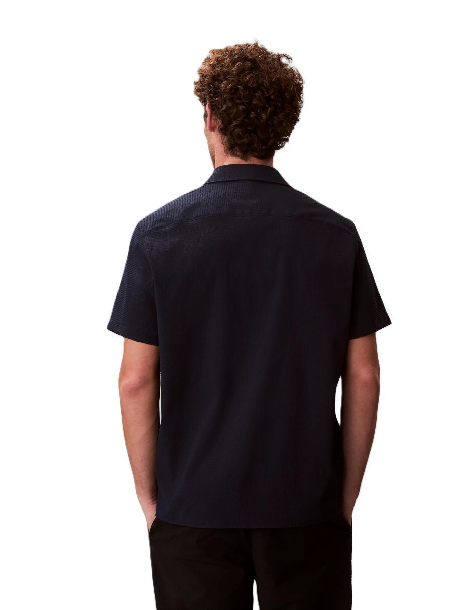 Camisa casual manga corta para hombre 4
