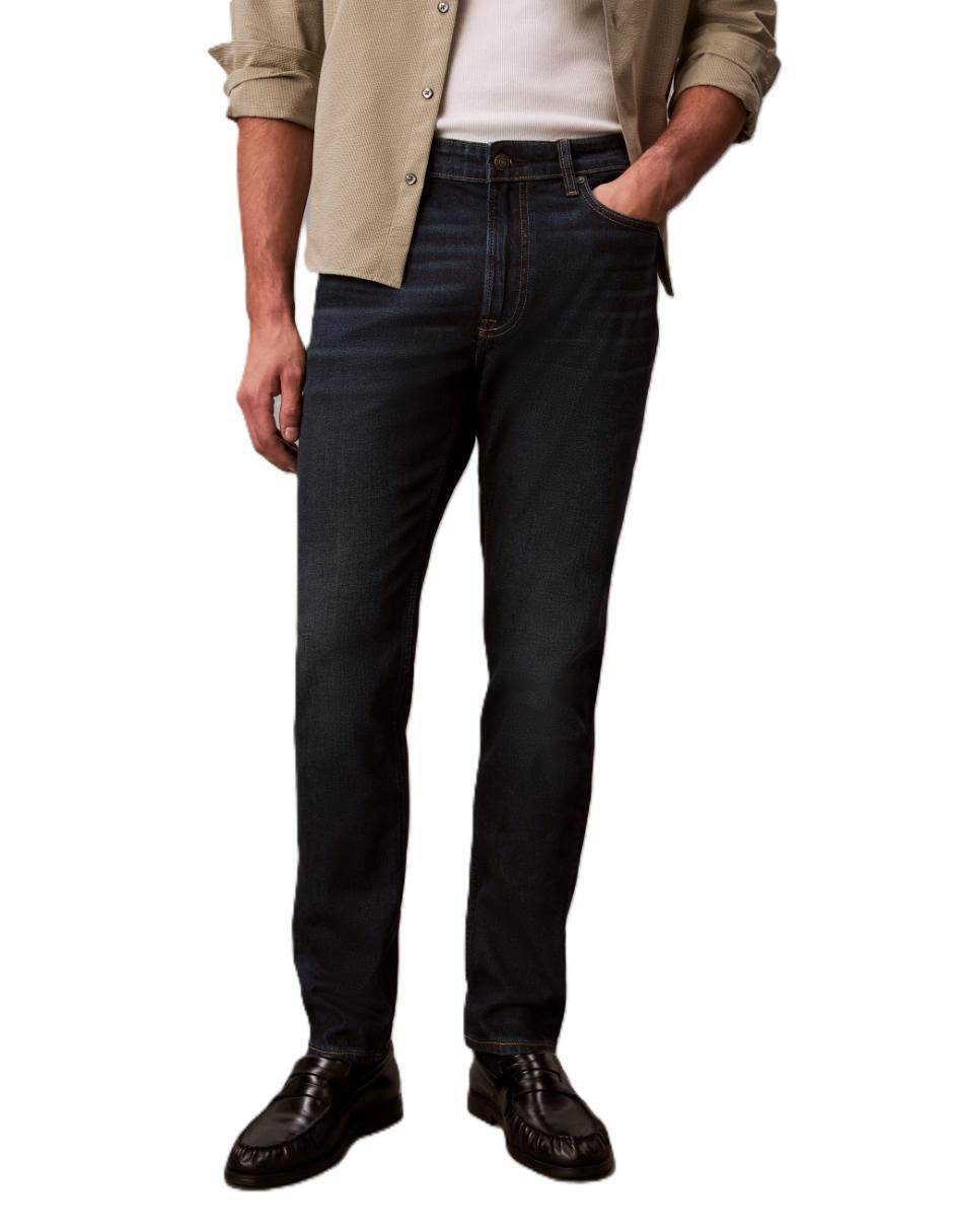 Jeans slim Calvin Klein lavado obscuro para hombre