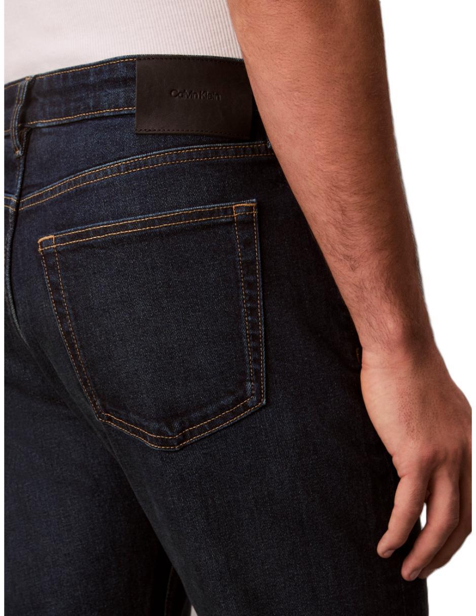 Jeans slim Calvin Klein lavado obscuro para hombre 3