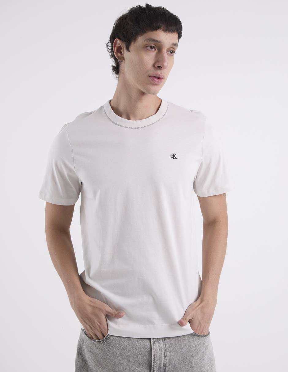 Playera cuello redondo para hombre 2