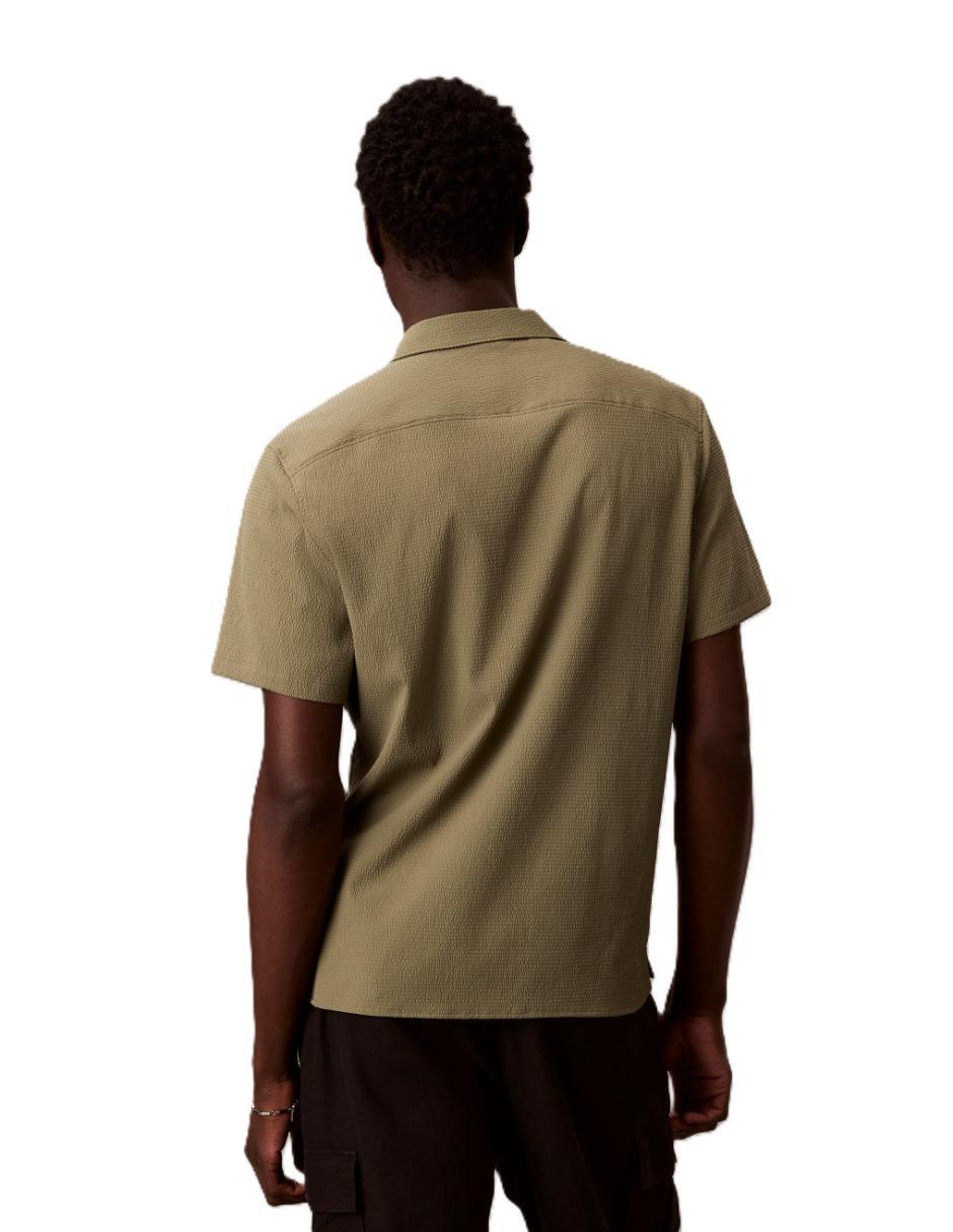 Camisa casual manga corta para hombre 4