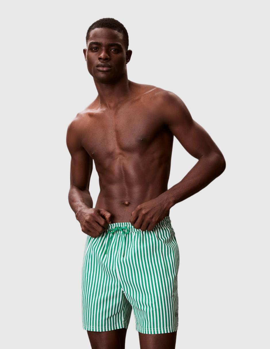 Traje de baño cintura elástica para hombre