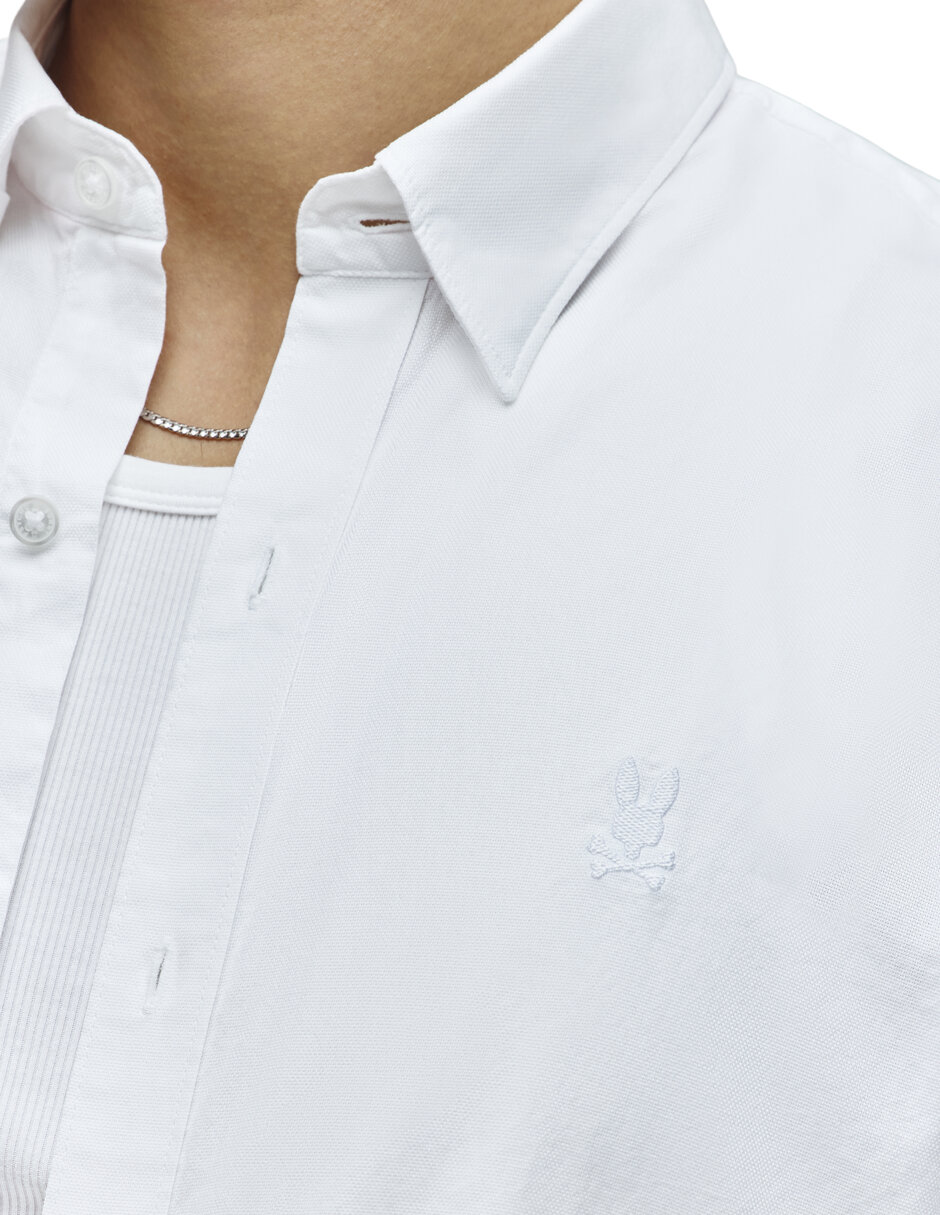 Camisa casual de algodón manga larga para hombre 4