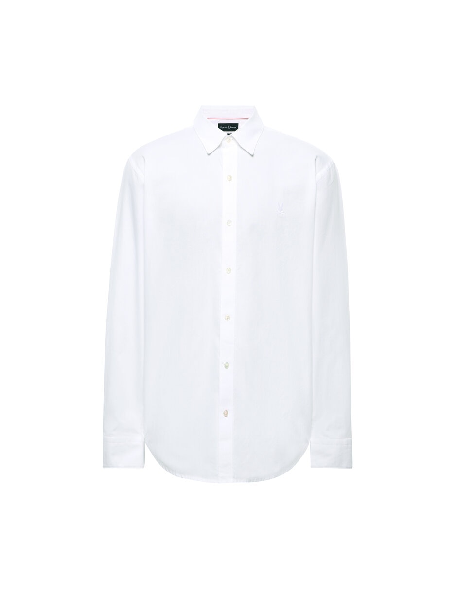 Camisa casual de algodón manga larga para hombre 5