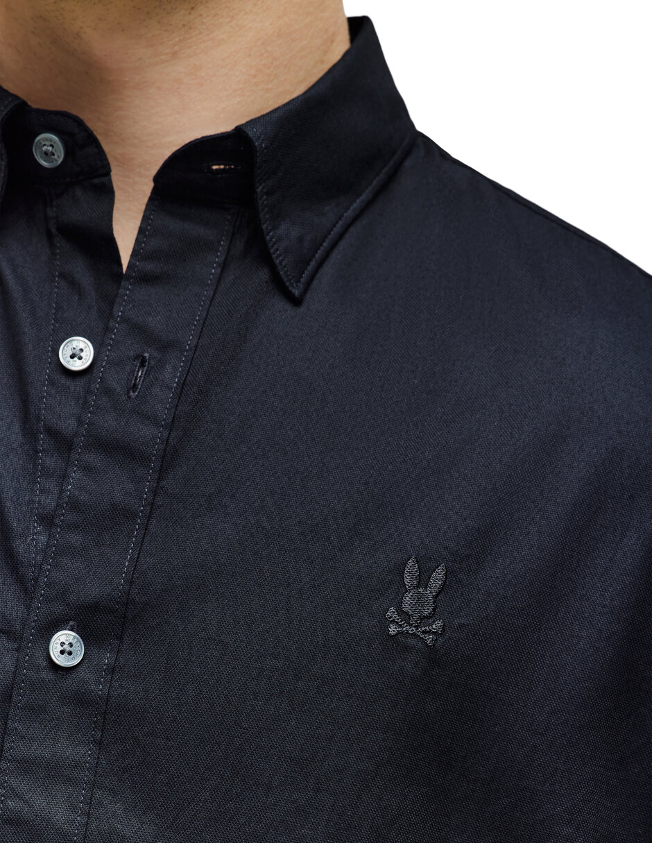 Camisa casual de algodón manga larga para hombre 3