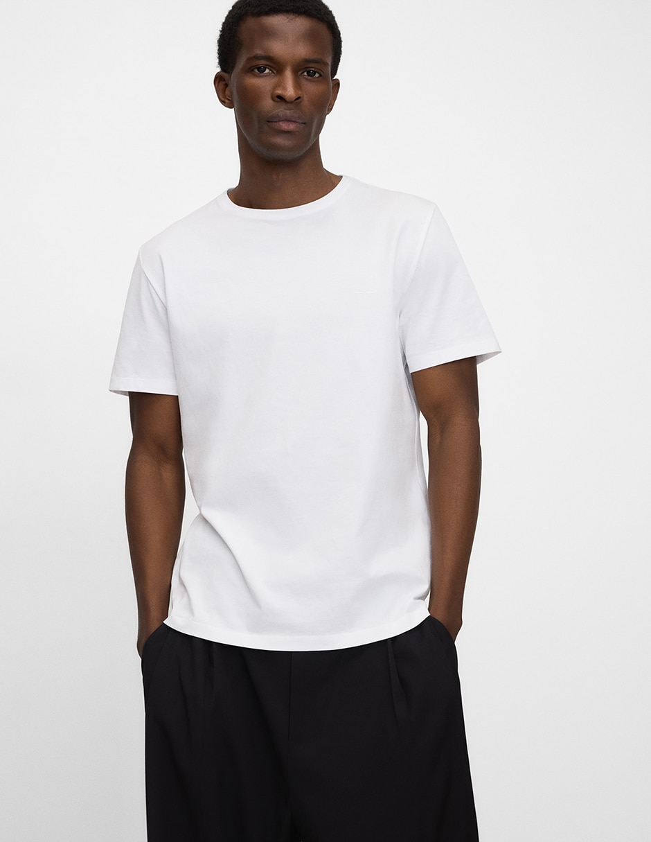 Playera cuello redondo para hombre