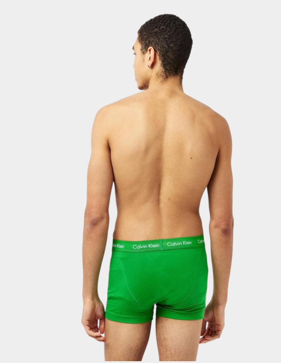 Set bóxer trunk de algodón para hombre 3 piezas 4