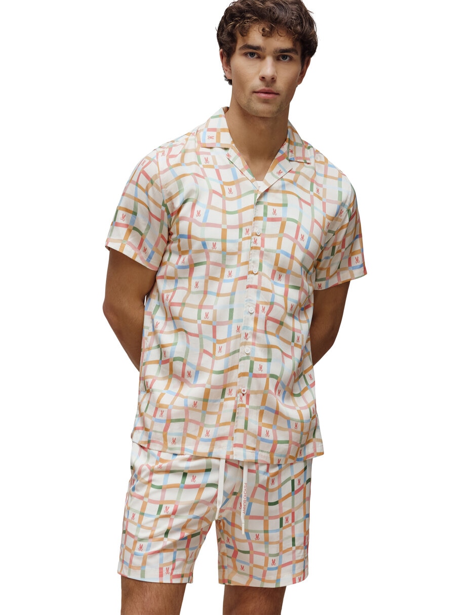 Camisa casual de lyocell manga corta para hombre 2