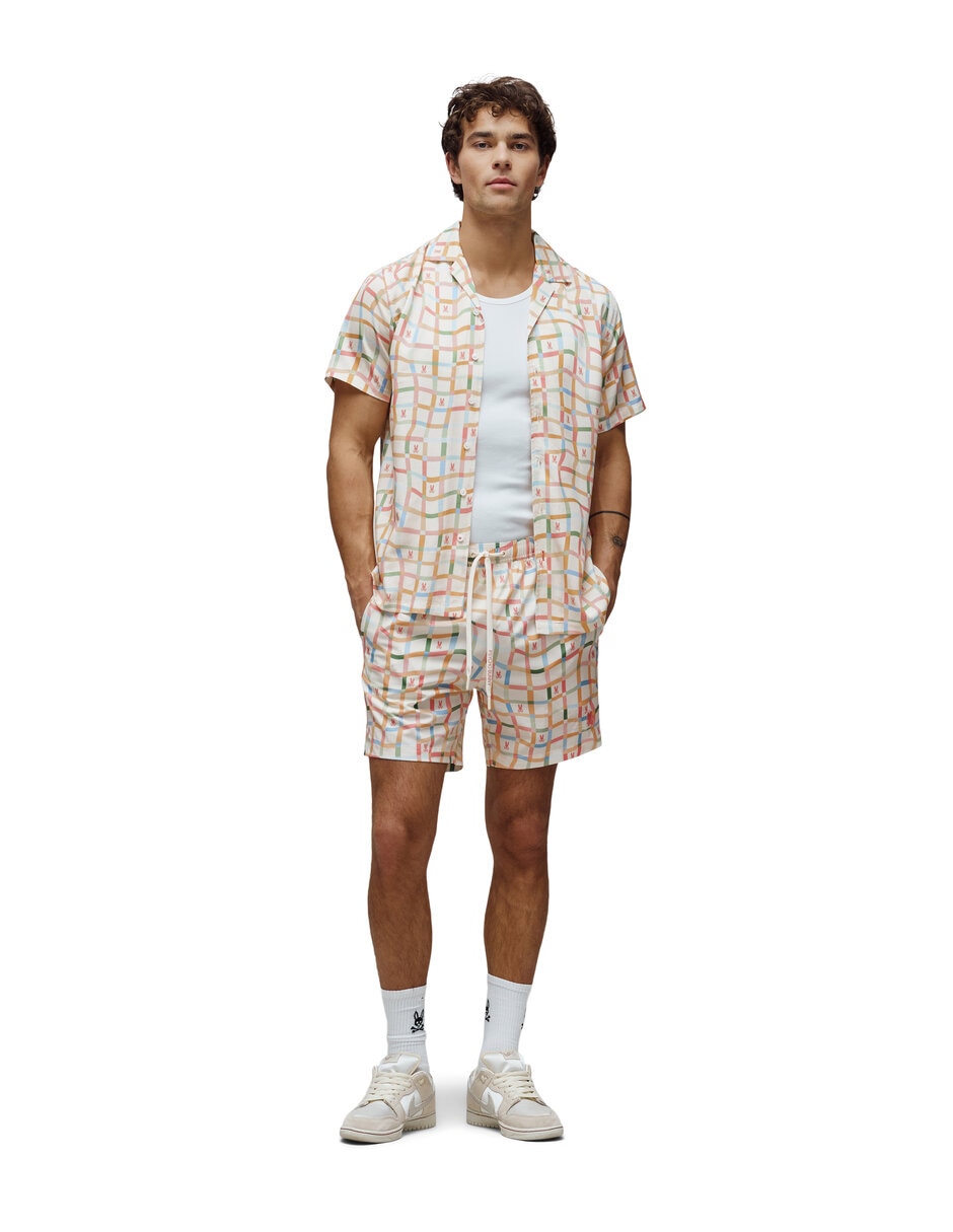 Camisa casual de lyocell manga corta para hombre 4