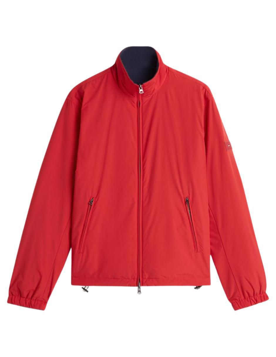 "chamarra" casual tommy hilfiger sin colección no "de" algodón y poliéster reversible "para hombre"