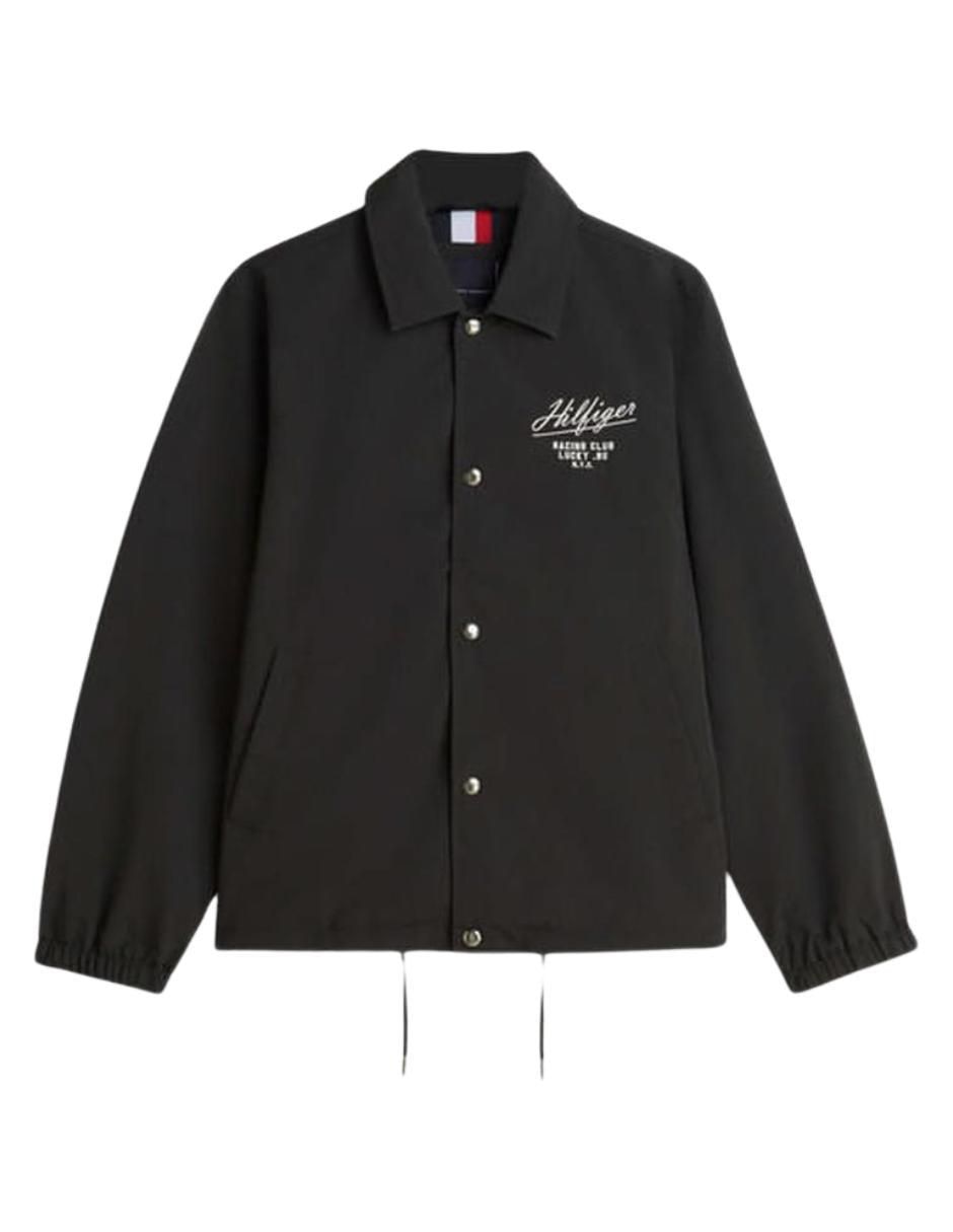 "chamarra" casual tommy hilfiger sin colección no "de" algodón sin capucha "para hombre"