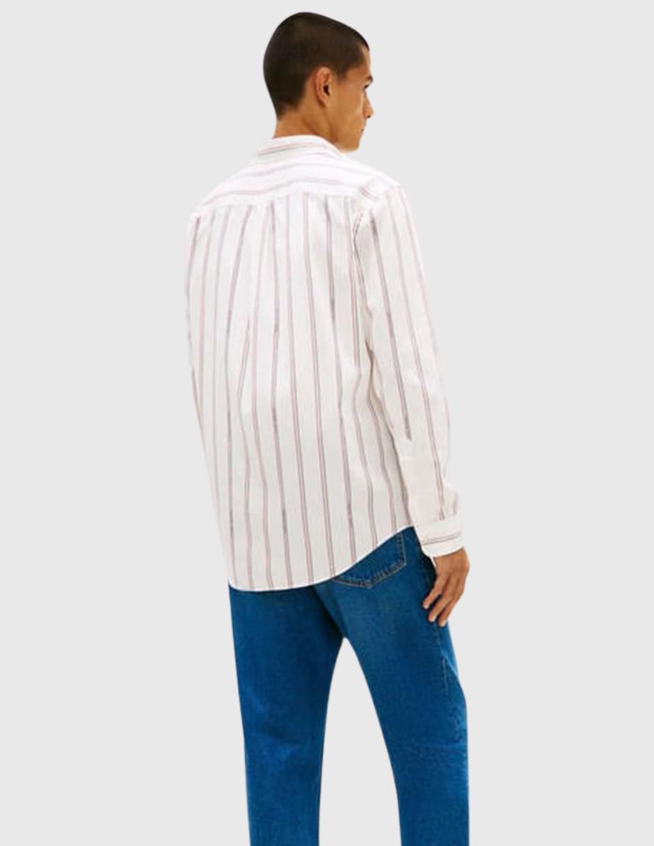 Camisa casual de algodón manga larga para hombre 3