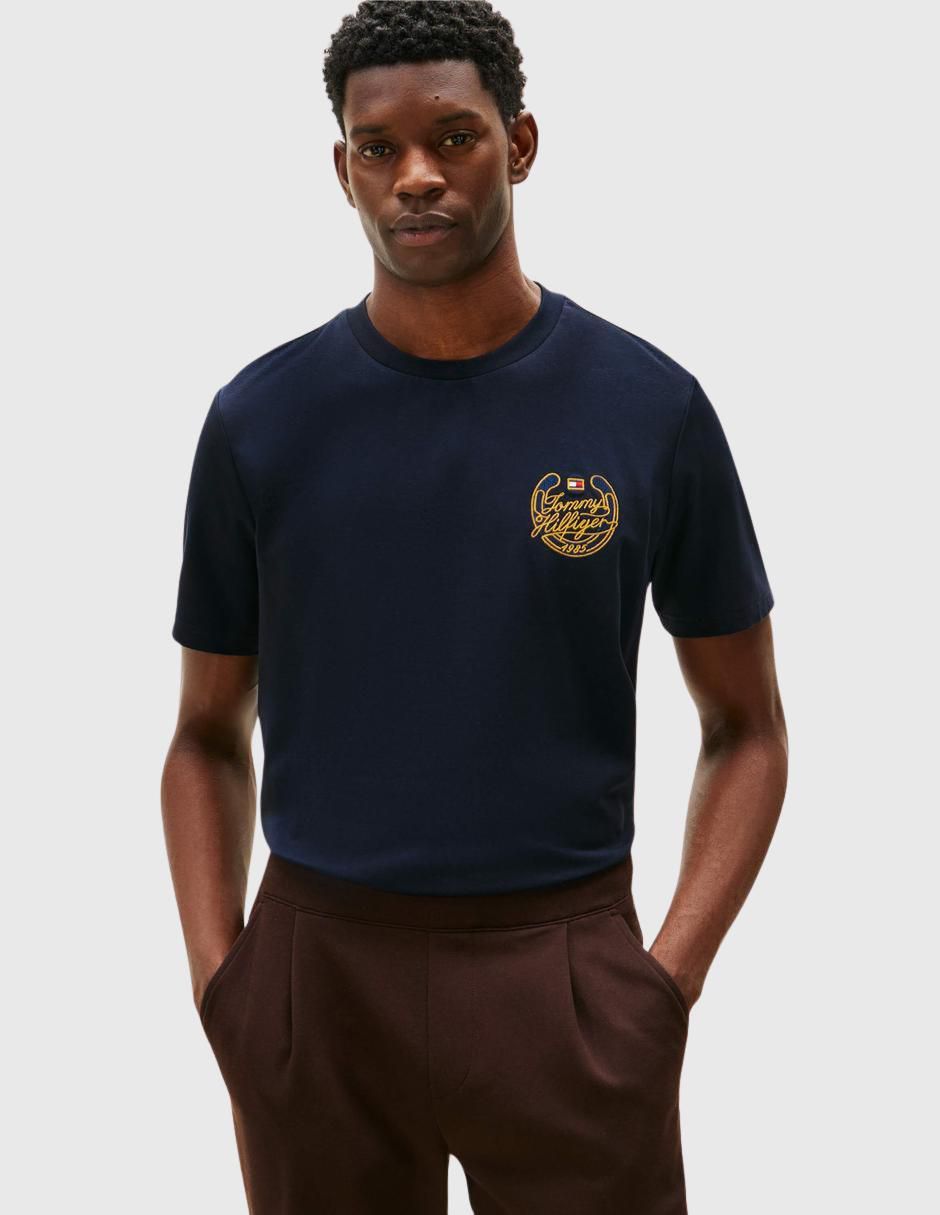 Playera cuello redondo para hombre