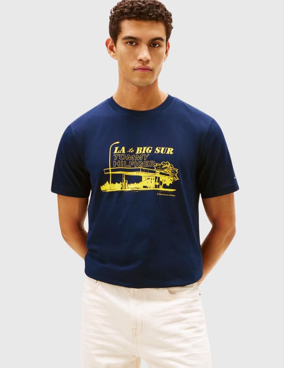 Playera cuello redondo para hombre