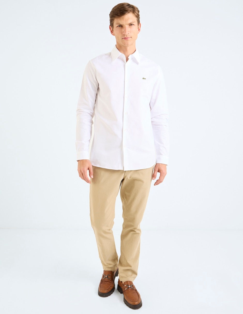Camisa casual de algodón manga larga para hombre 3