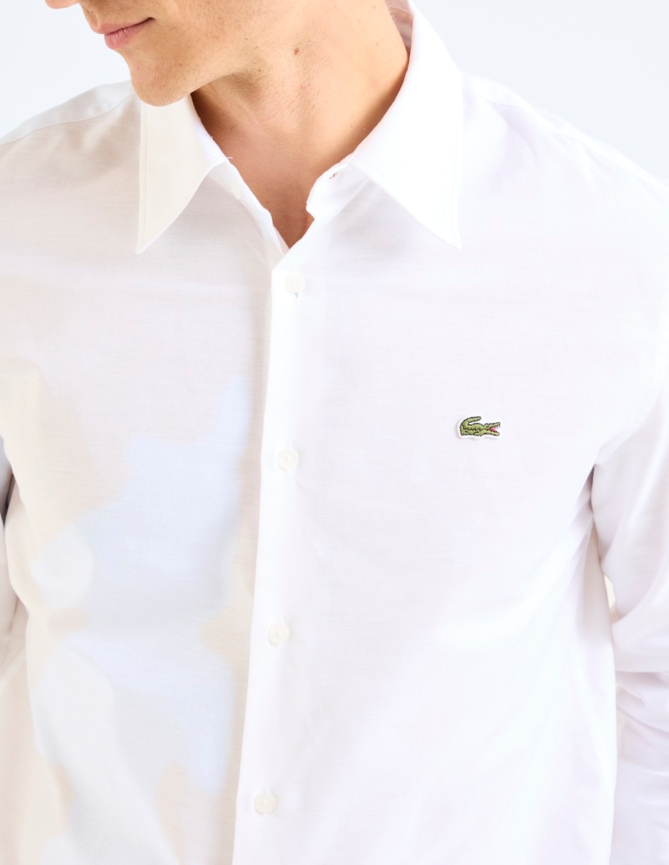 Camisa casual de algodón manga larga para hombre 5