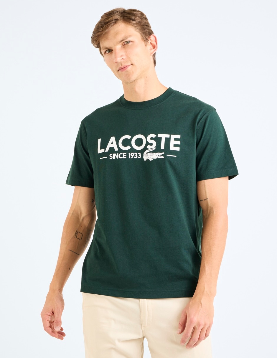 Playera cuello redondo para hombre