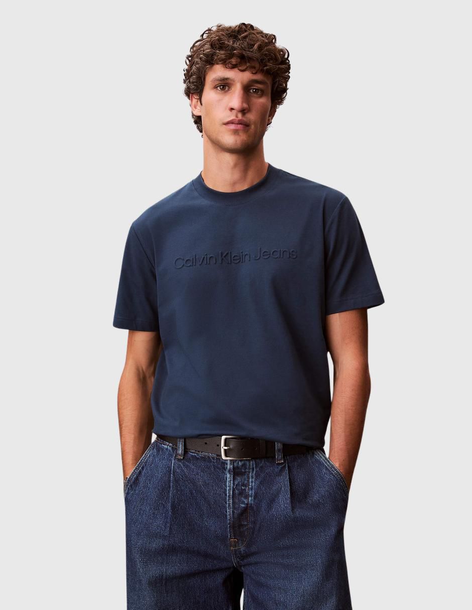 Playera cuello redondo para hombre