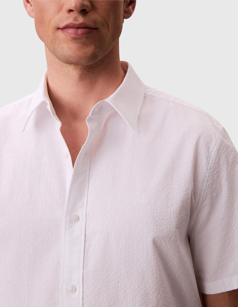 Camisa casual manga corta para hombre 4