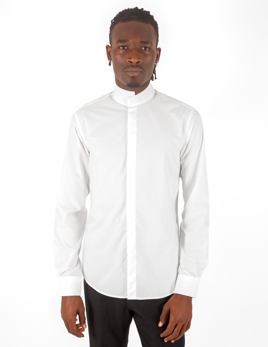 Camisa formal de Bambú manga larga para hombre Camisa formal de Bambú manga larga para hombre