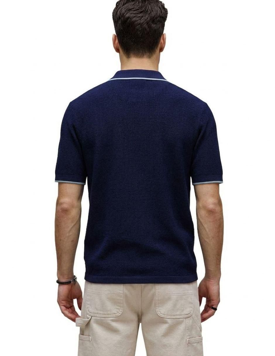 Camisa casual Psycho Bunny de algodón manga corta para hombre 2