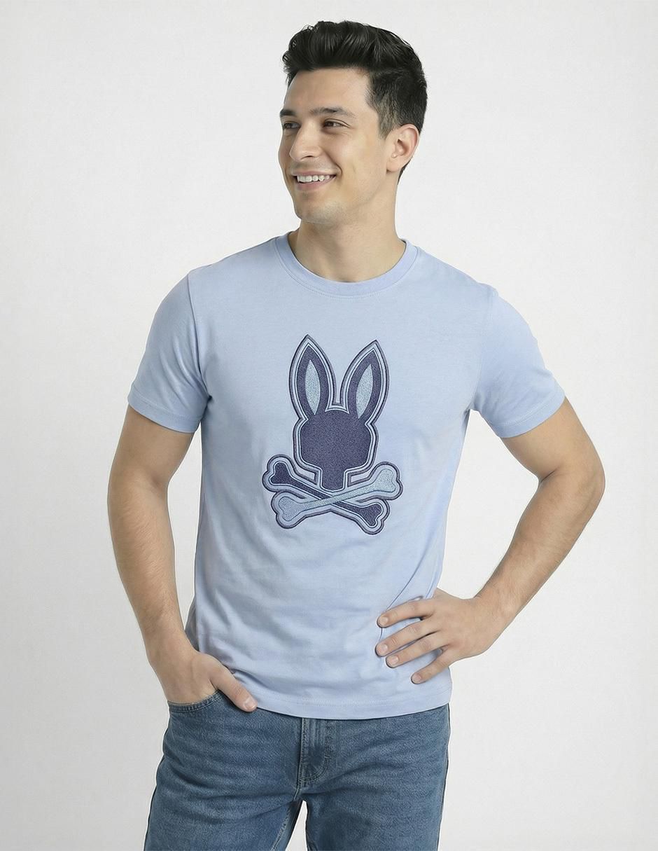 Playera cuello redondo para hombre