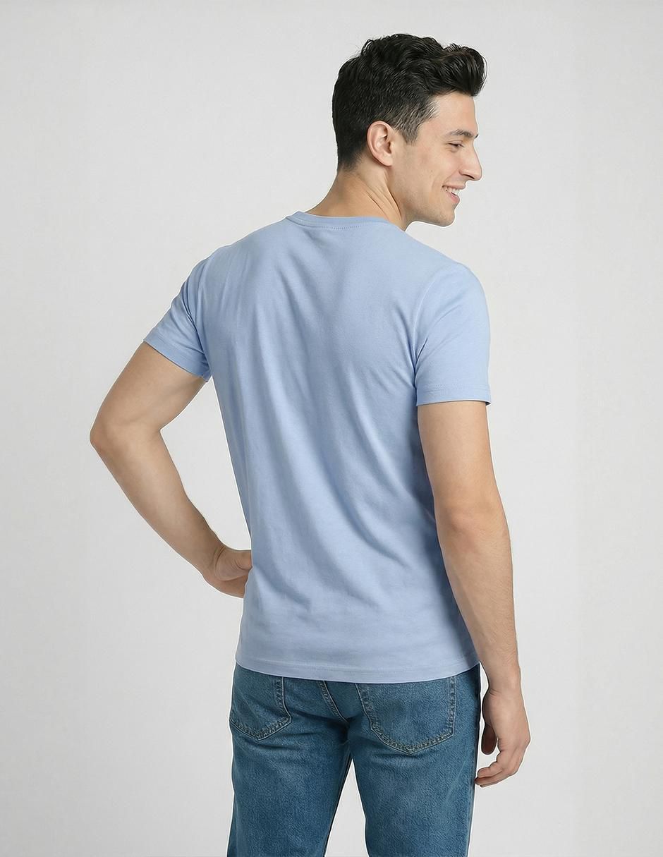 Playera cuello redondo para hombre 2